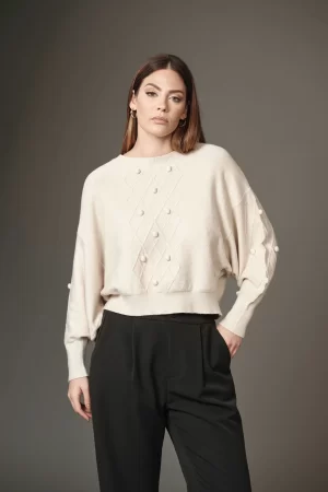 PIPISTRELLO LAVORAZIONE CON PON PON F.7 - FF276