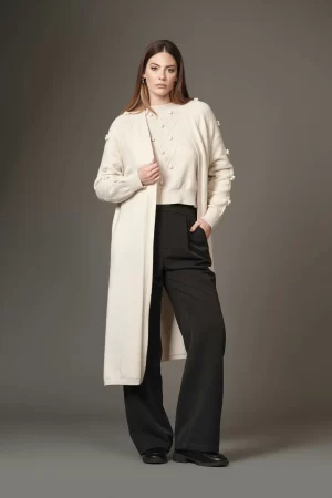 CARDIGAN SPACCHI PON PON SPALLE F.7 - FF278