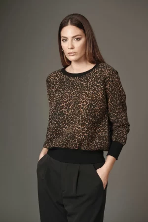 GIROCOLLO STAMPA ANIMALIER F.12 - FF290