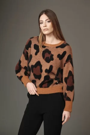 GIROCOLLO PIPISTRELLO ANIMALIER PELO - FF300