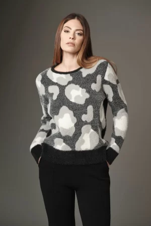 GIROCOLLO ANIMALIER PELO - FF301