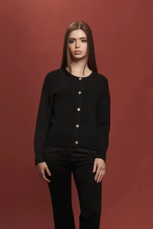 CARDIGAN C.INGLESE CON LUREX F.7 - FF379