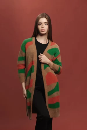 MAXI CARDIGAN FANTASIA PELO - FF448