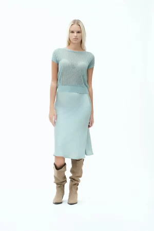 SCOLLO BARCHETTA LAVORAZ. LUREX MM F.12 - FD124