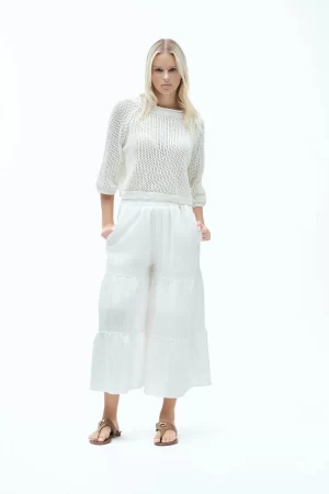 GIROCOLLO TRAFORATO MICROPAILLETTES MAN 3/4 F.7 - FD128