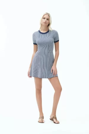 VESTITO MM RIGATO F.12 - FD153