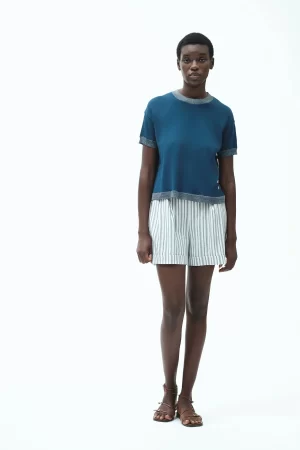 GIROCOLLO MM RIB LUREX A CONTRASTO F.12 - FD163