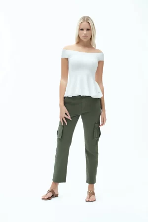 TOP CON SCOLLO A BARCA F.12 - FD174