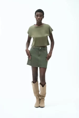 T-SHIRT A SCATOLA FILO DI SCOZIA - FD208