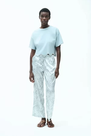 T-SHIRT IN COTONE CON APPLIC FONDO SMERLATO - FD242