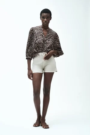 MALVA-SHORT APPLICAZIONI LATERALI BULL - FD014