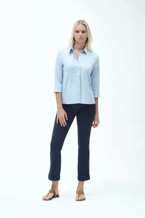 CAMICIA MAN 3/4 RIGA POPELINE - FD311