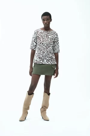 CASACCA VISCOSA STAMPA FANTASIA - FD380