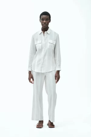 CAMICIA C/TASCHE RIGA COTONE - FD385